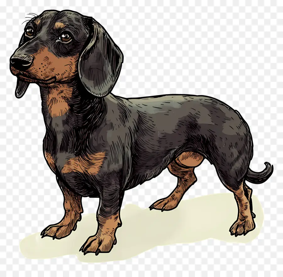 Animasyonlu Köpek，Dachshund Köpeği PNG