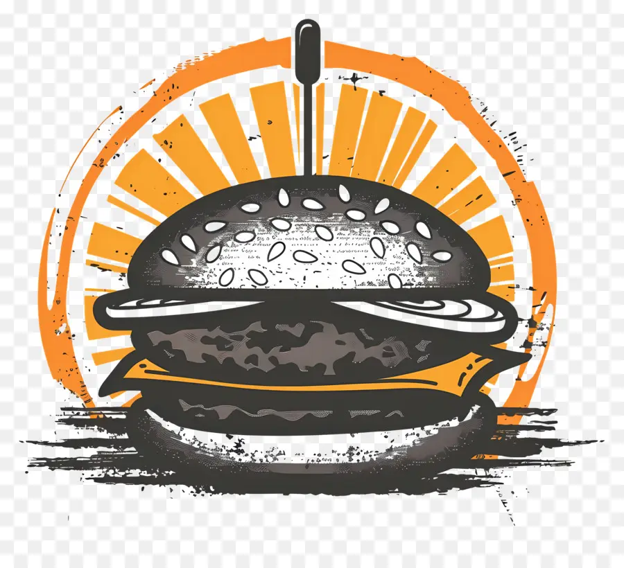 Burger Ana Hatları，Burger Illüstrasyonu PNG