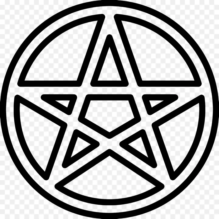 Pentagram Sembolü，Pentagram PNG