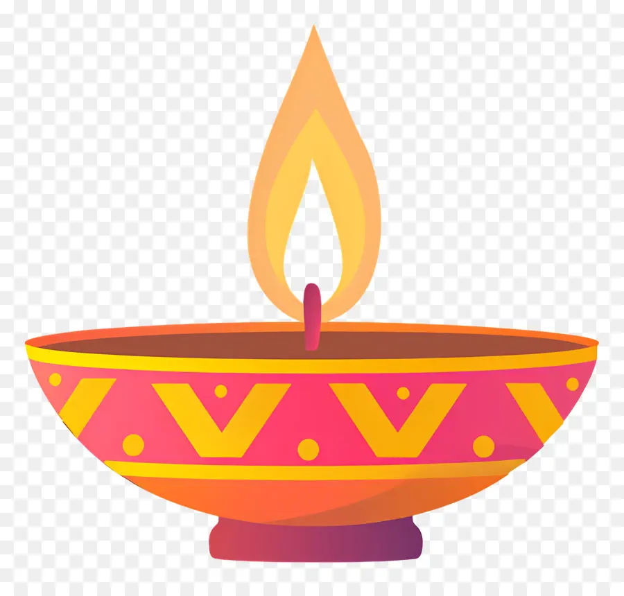 Diwali Diya，Dekoratif Kandil PNG