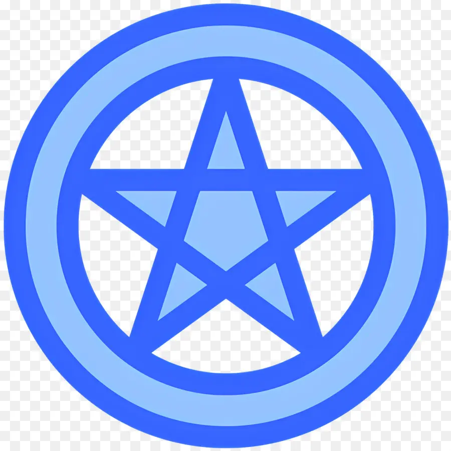 Pentagram Sembolü，Sarı Pentagram PNG