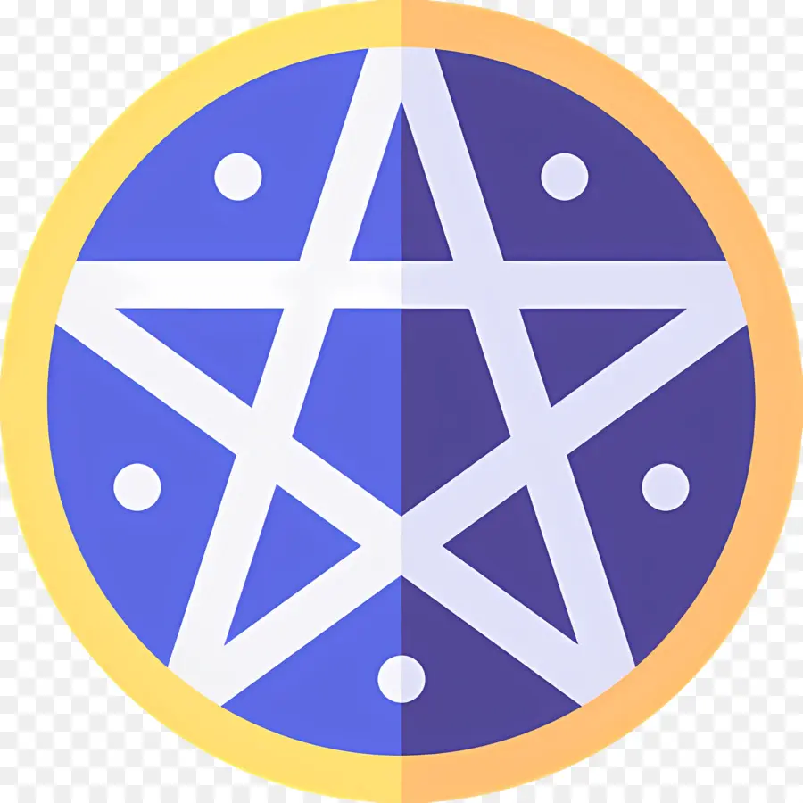 Pentagram Sembolü，Pentagram PNG