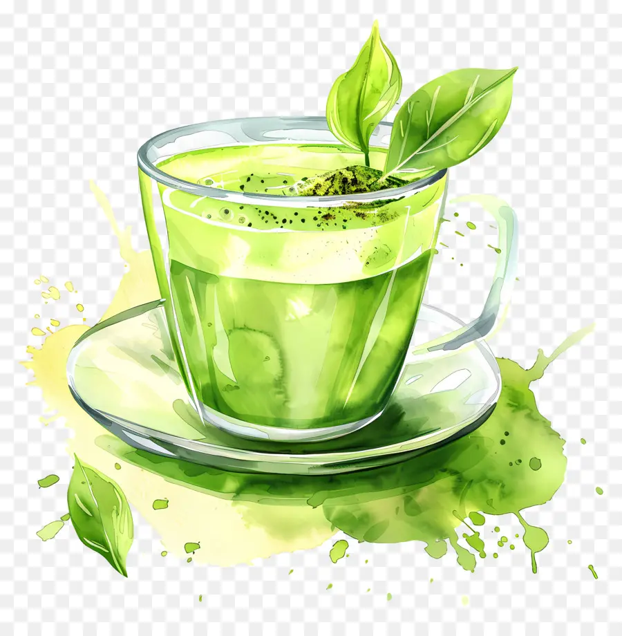 Matcha İçeceği，Çay PNG