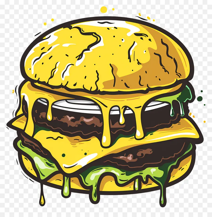 Sulu Burger，Peynirli Burger PNG