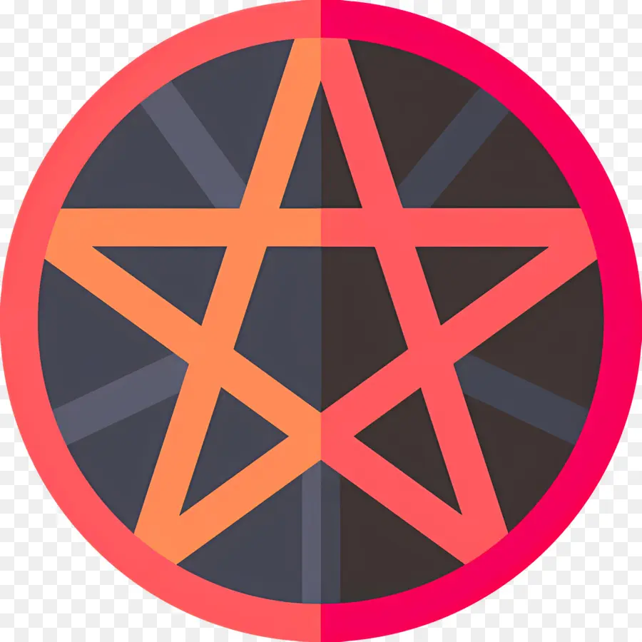 Pentagram Sembolü，Pentagram PNG