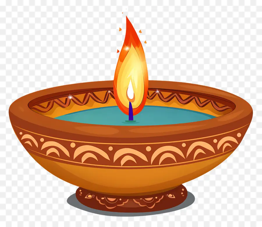 Diwali Diya，Lamba PNG