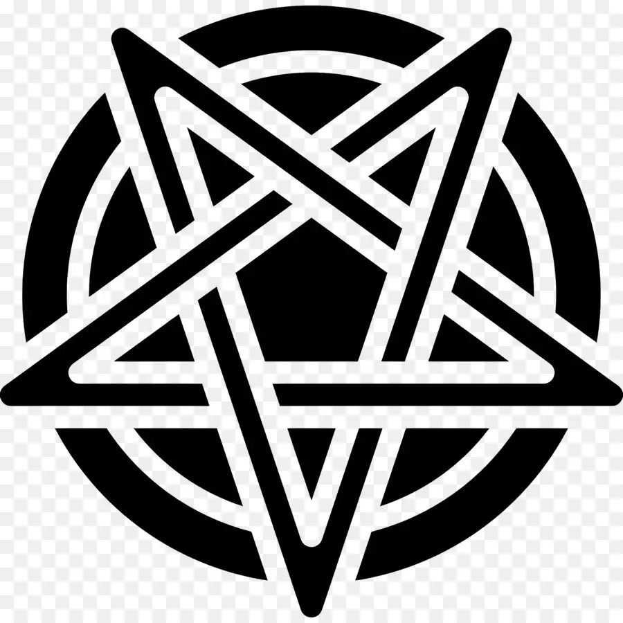 Pentagram Sembolü，Mavi Pentagram PNG