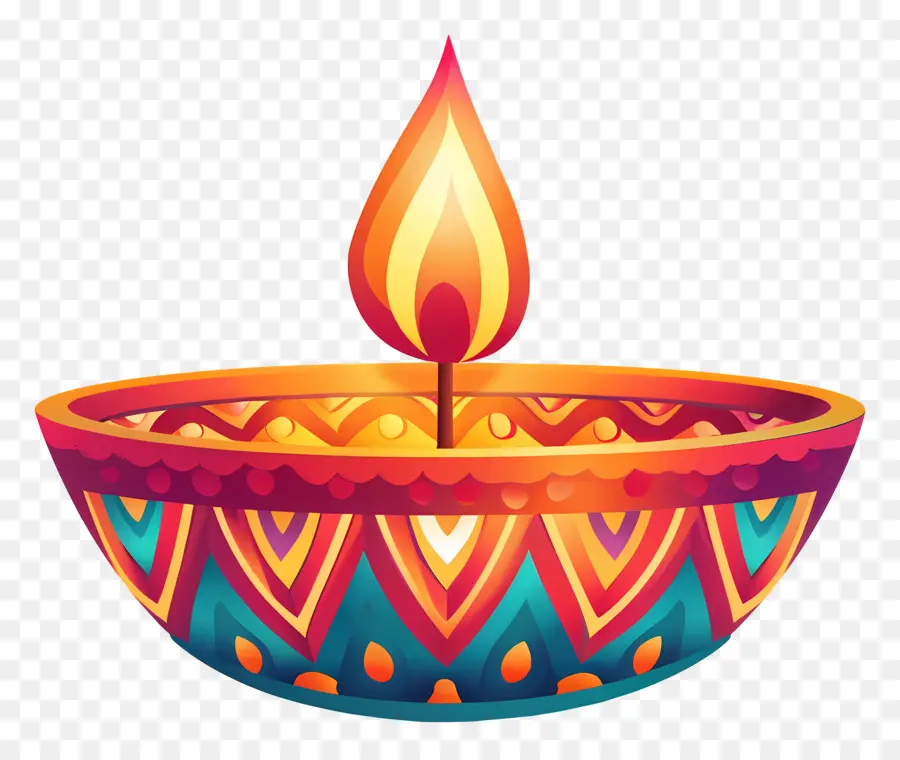 Diwali Diya，Dekoratif Gaz Lambası PNG