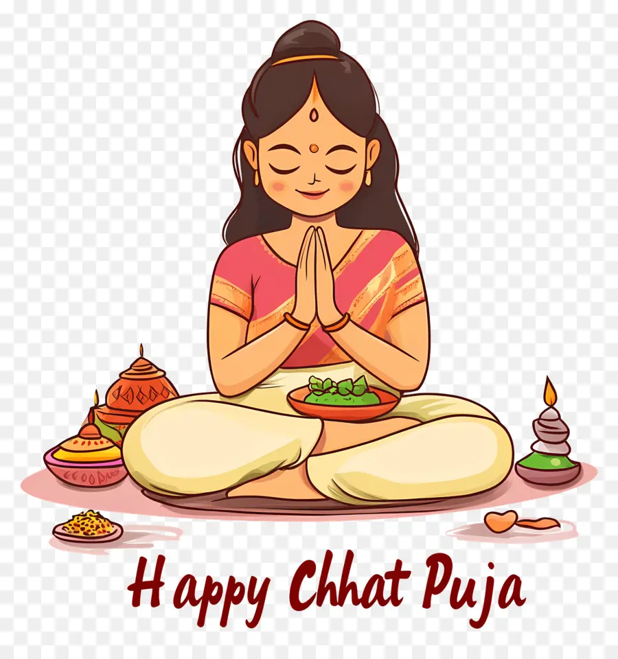 Mutlu Chhat Puja，Chhath Puja Duası PNG