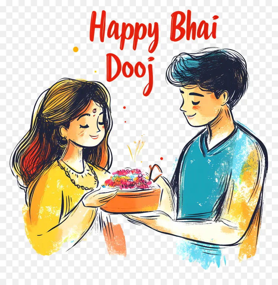 Mutlu Bhai Dooj，Bhai Dooj Kutlaması PNG