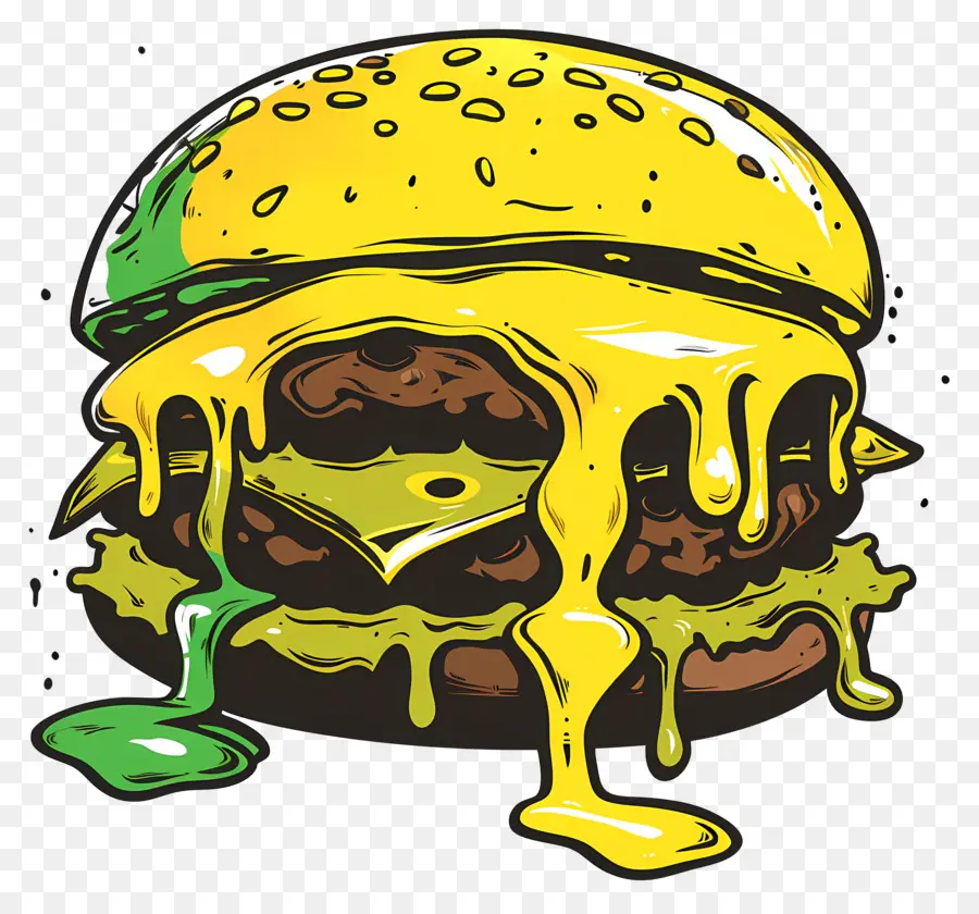 Sulu Burger，Peynirli Burger PNG