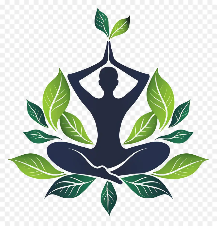 Yoga Sembolü，Yoga Pozu PNG