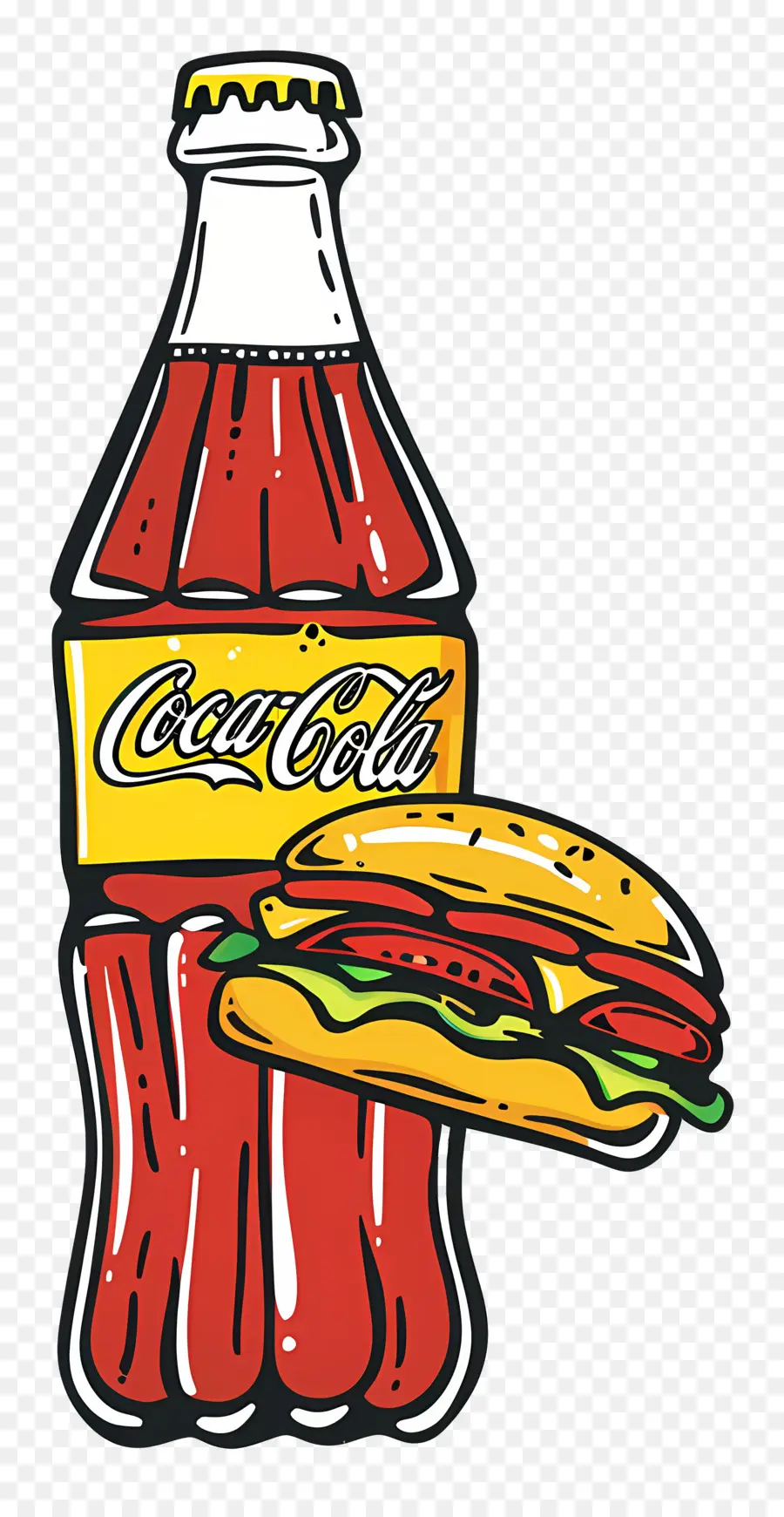 Burger Coca Cola，Coca Cola Ve Sandviç PNG