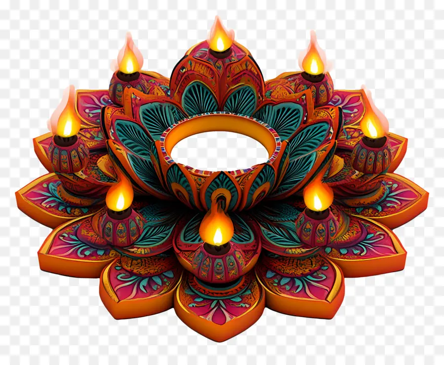 Deepavali，Dia Lambası PNG