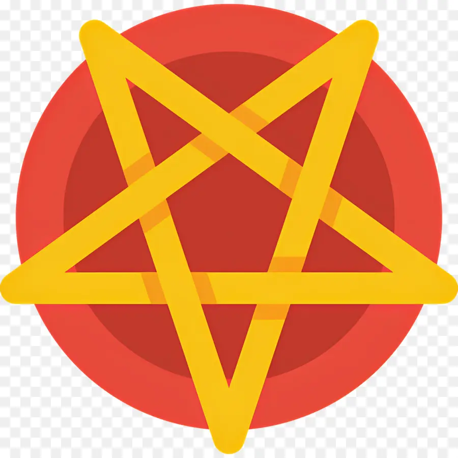 Pentagram Sembolü，Pentagram PNG