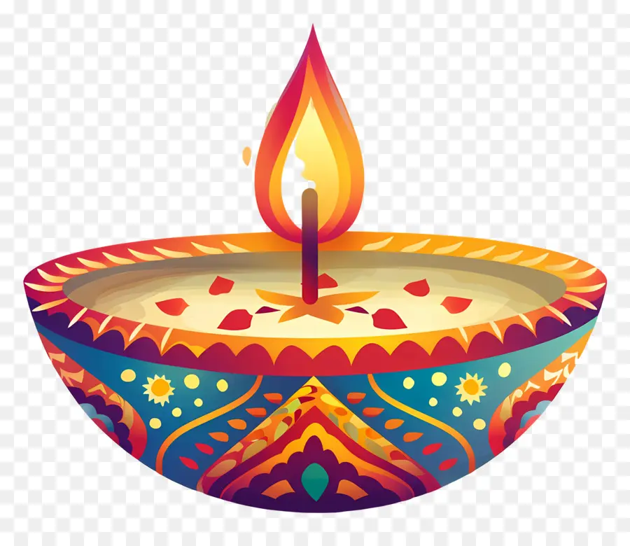 Diwali Diya，Dekoratif Kandil PNG