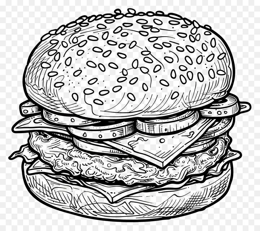 Burger Ana Hatları，Hamburger PNG