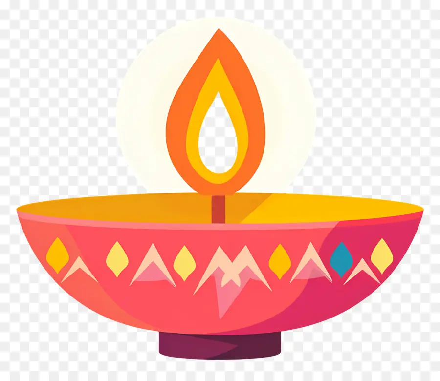 Diwali Diya，Dia Lambası PNG