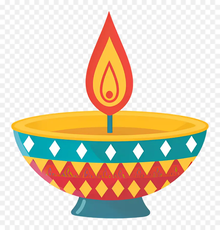 Diwali Diya，Dia Lambası PNG