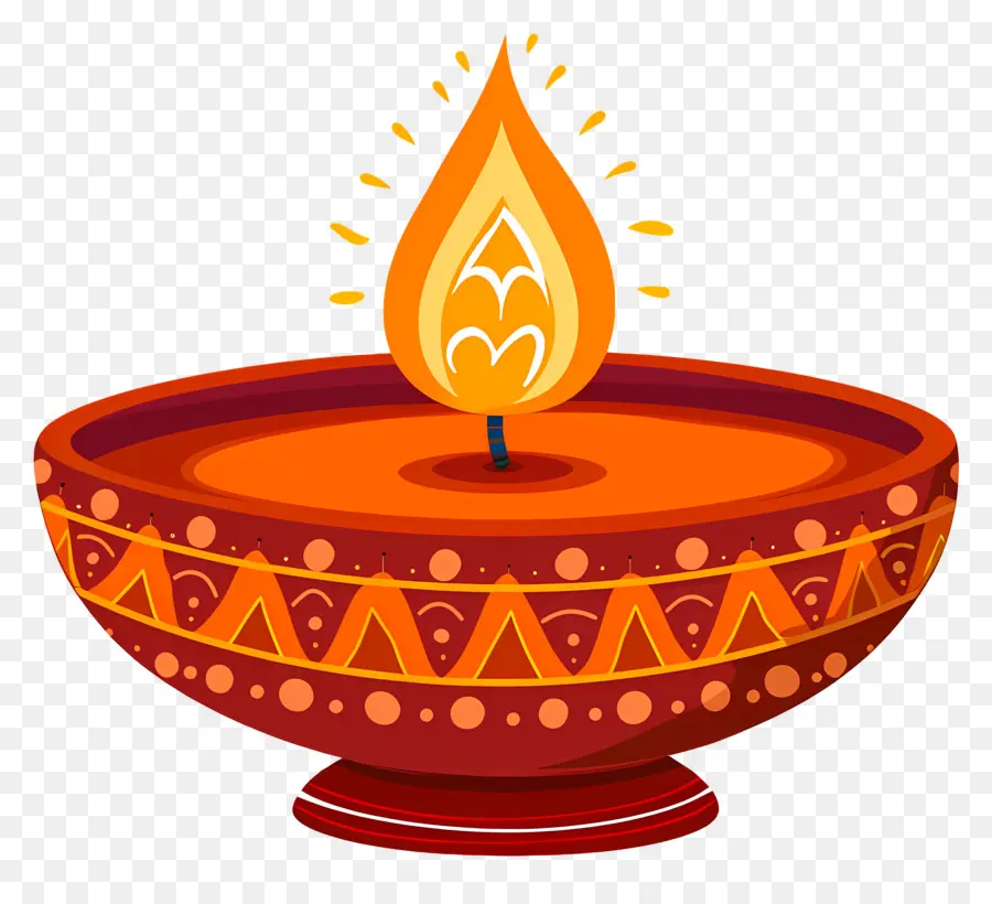 Diwali Diya，Lamba PNG