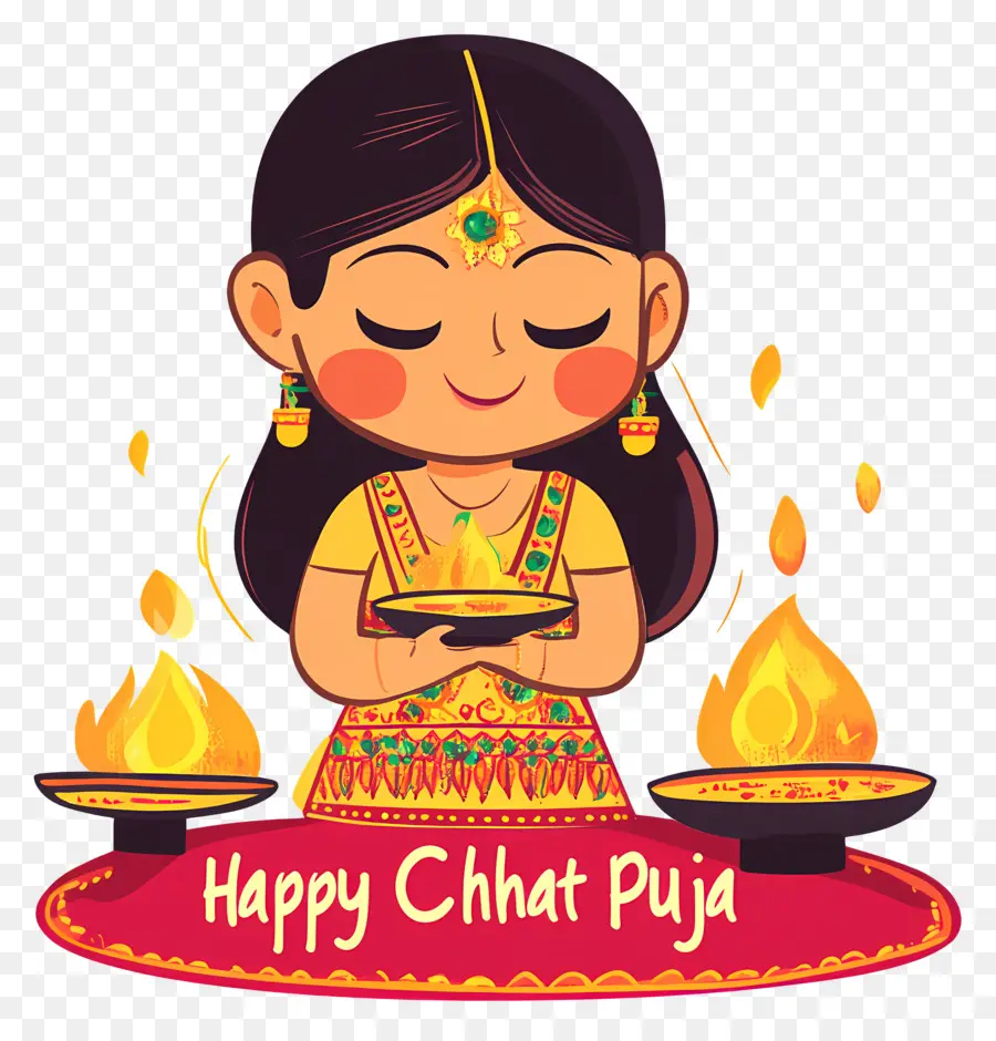 Mutlu Chhat Puja，Chhath Puja'nız Kutlu Olsun PNG