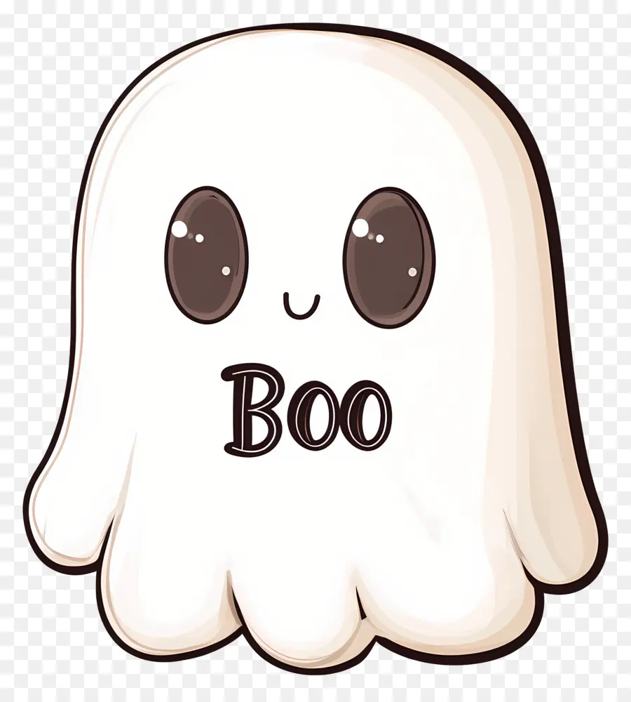 Cadılar Bayramı Boo，Sevimli Hayalet PNG