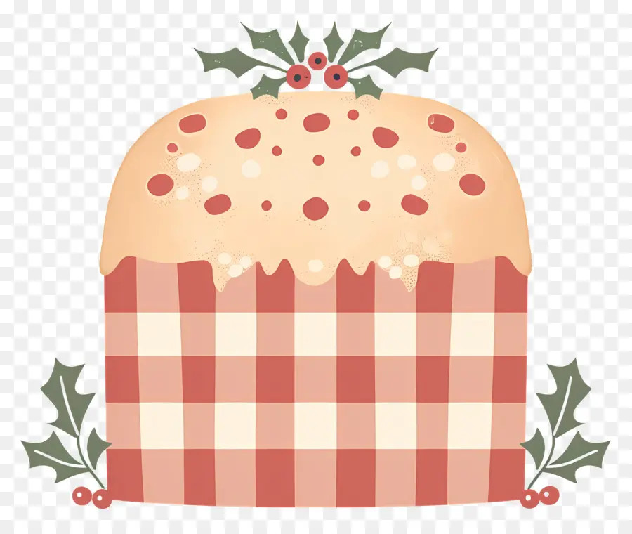 Panettone，Ekose Kek PNG