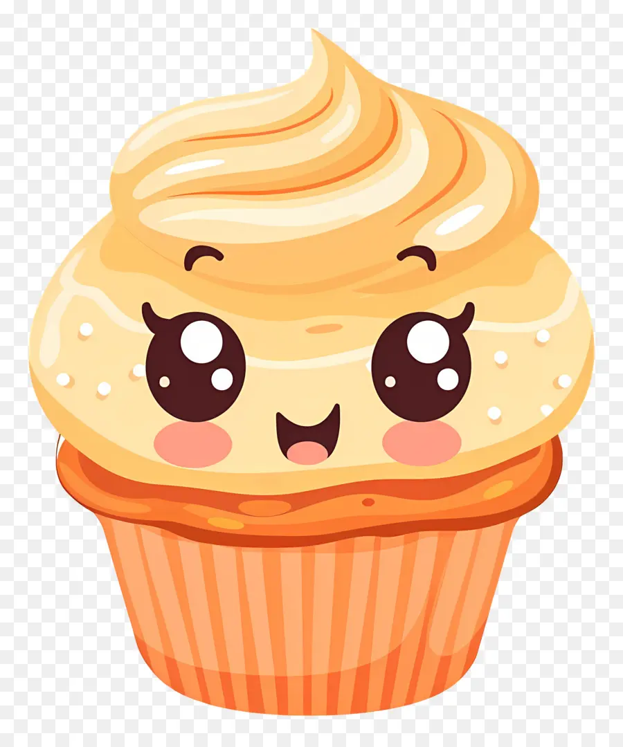 Cupcake Kawaii，Kek PNG