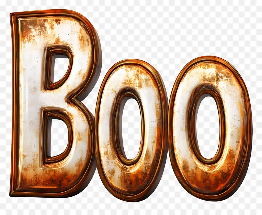 Cadılar Bayramı Boo，Boo Metni PNG