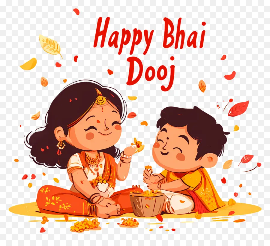 Mutlu Bhai Dooj，Bhai Dooj Kutlaması PNG