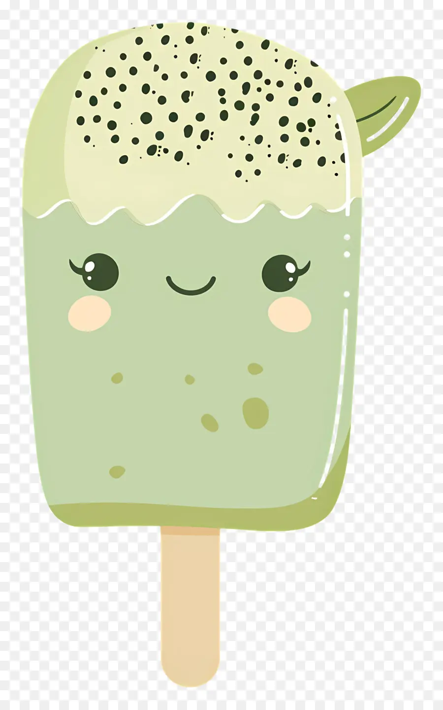 Matcha Dondurması，Buzlu şeker PNG