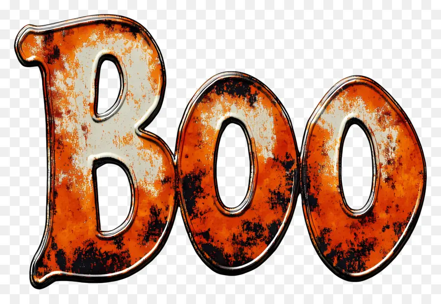 Cadılar Bayramı Boo，Boo Metni PNG