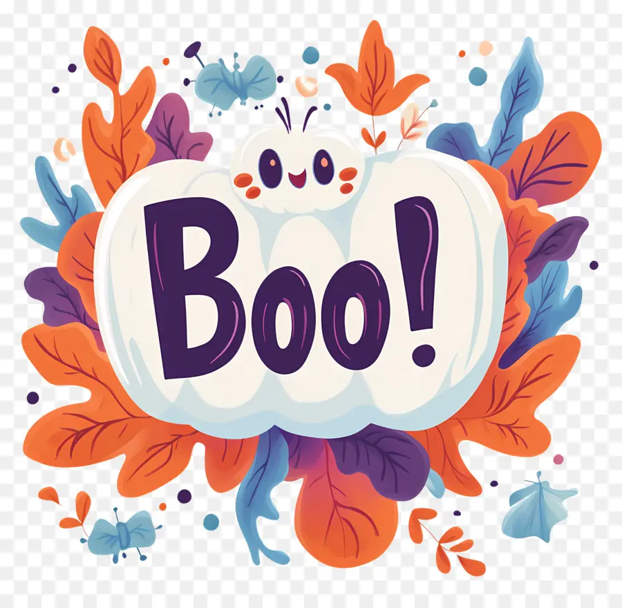 Cadılar Bayramı Boo，Boo PNG