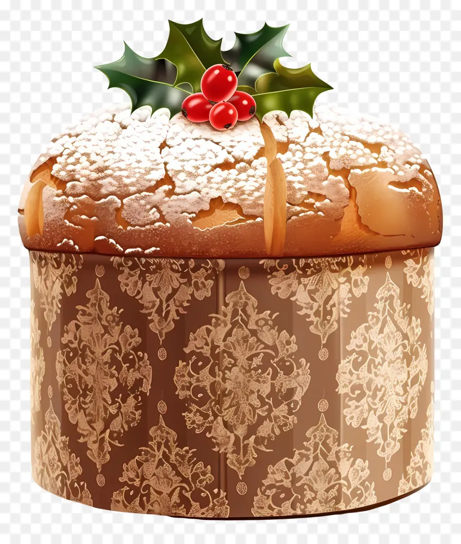 Panettone，Noel Pastası PNG