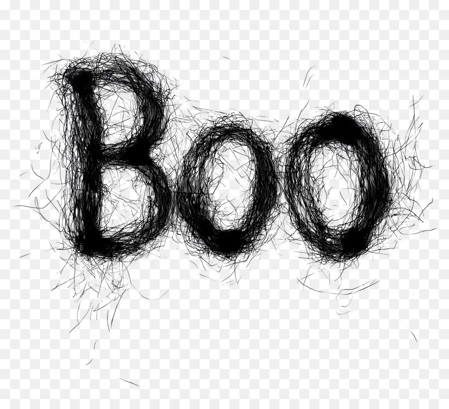 Cadılar Bayramı Boo，Boo Metni PNG