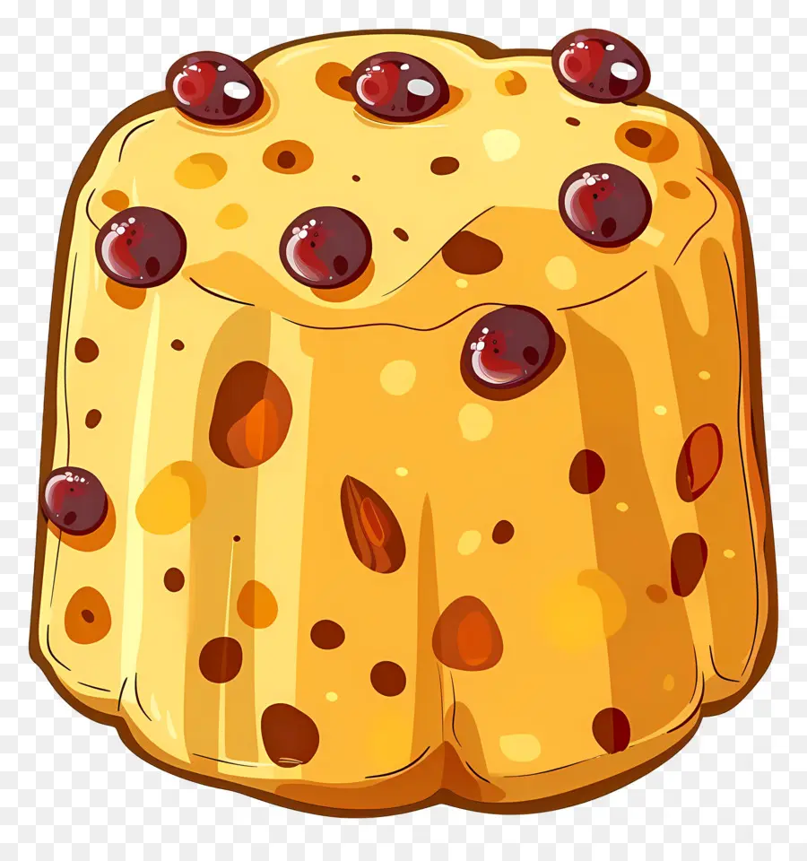 Panettone，Meyveli Kek PNG