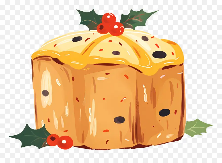 Panettone，Noel Pastası PNG