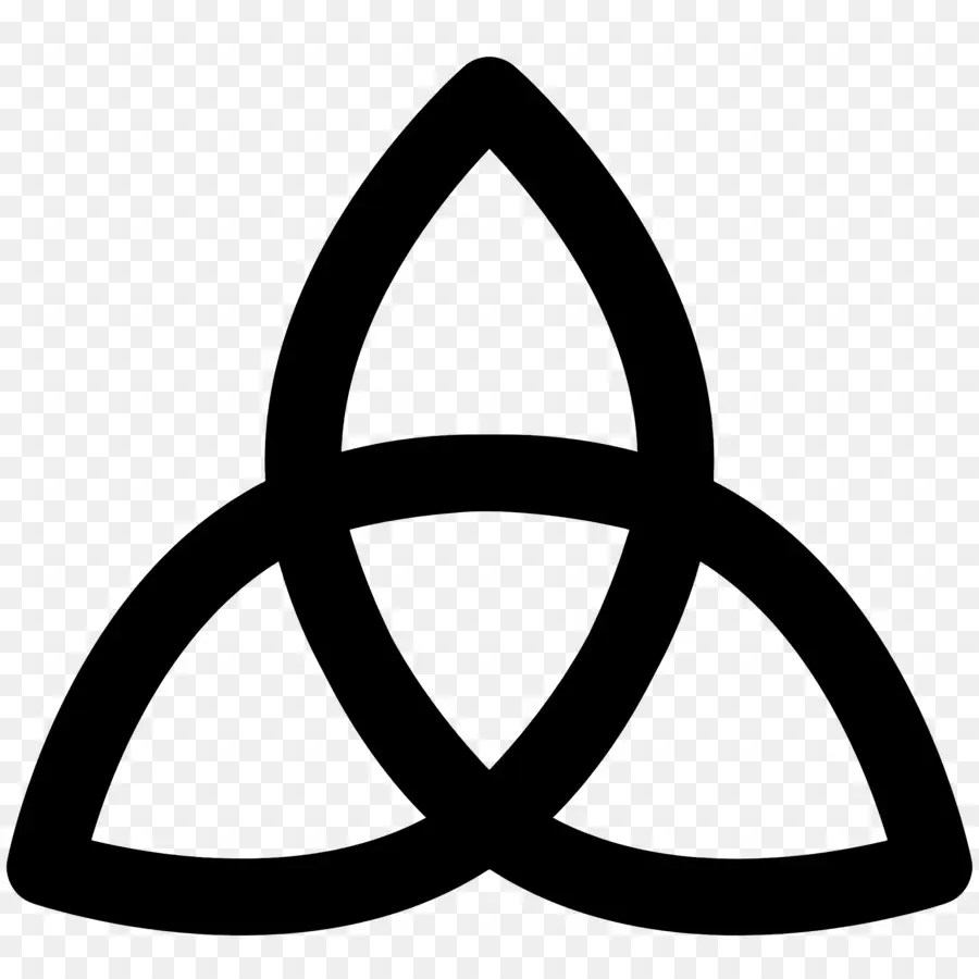 üçlü Sembolü，Triquetra PNG