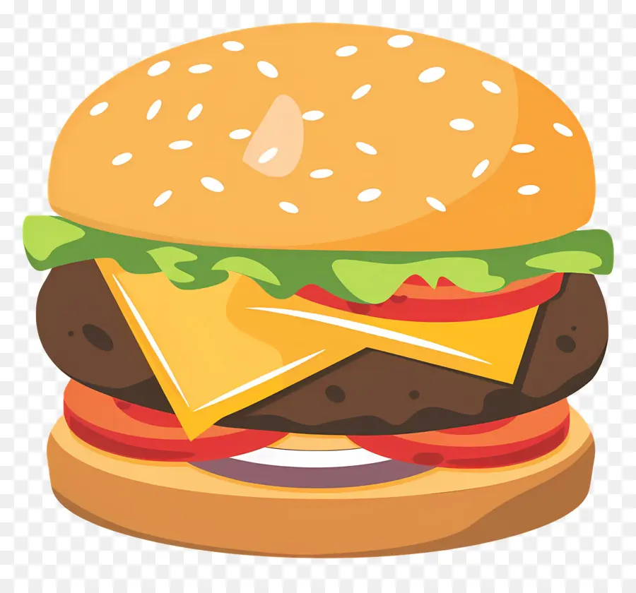 Animasyonlu Burger，Hamburger PNG