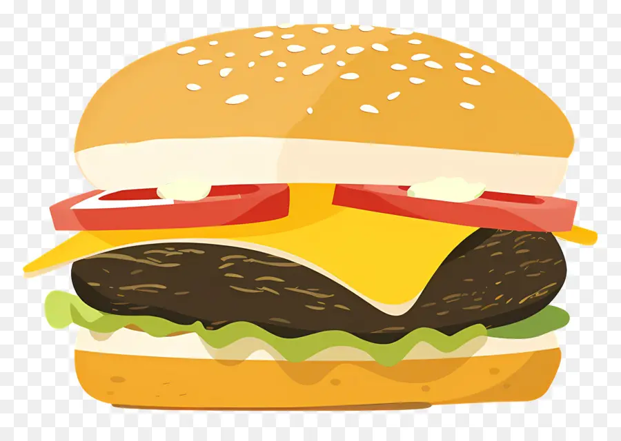 Animasyonlu Burger，Hamburger PNG