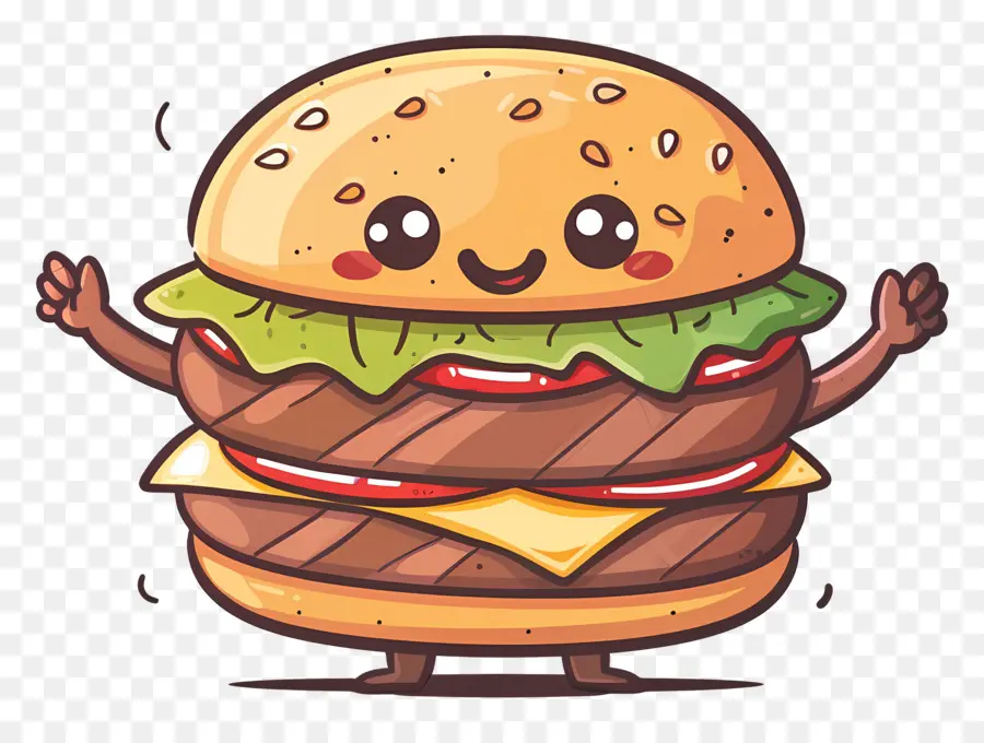 Animasyonlu Burger，Hamburger PNG