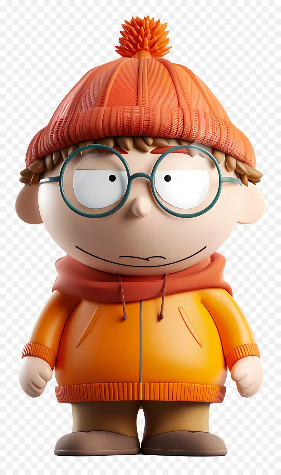 Eric Cartman，Turuncu Kıyafetli çizgi Film Karakteri PNG