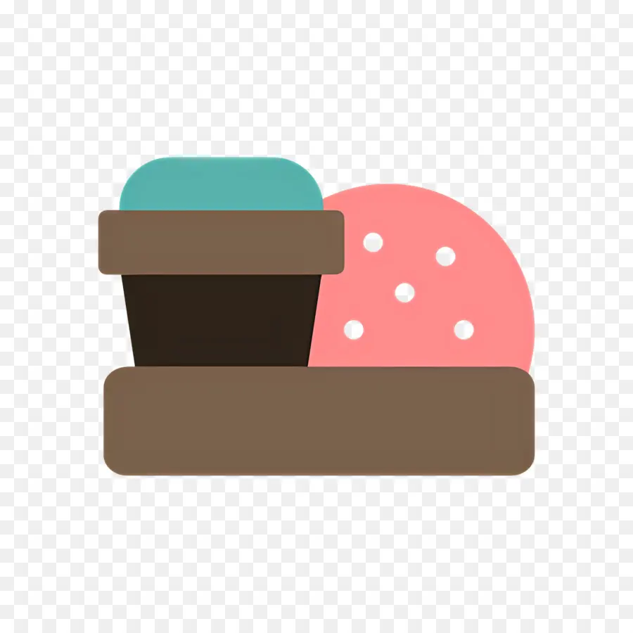 Kahve Kahvaltı，Cupcake Ve Kurabiye PNG