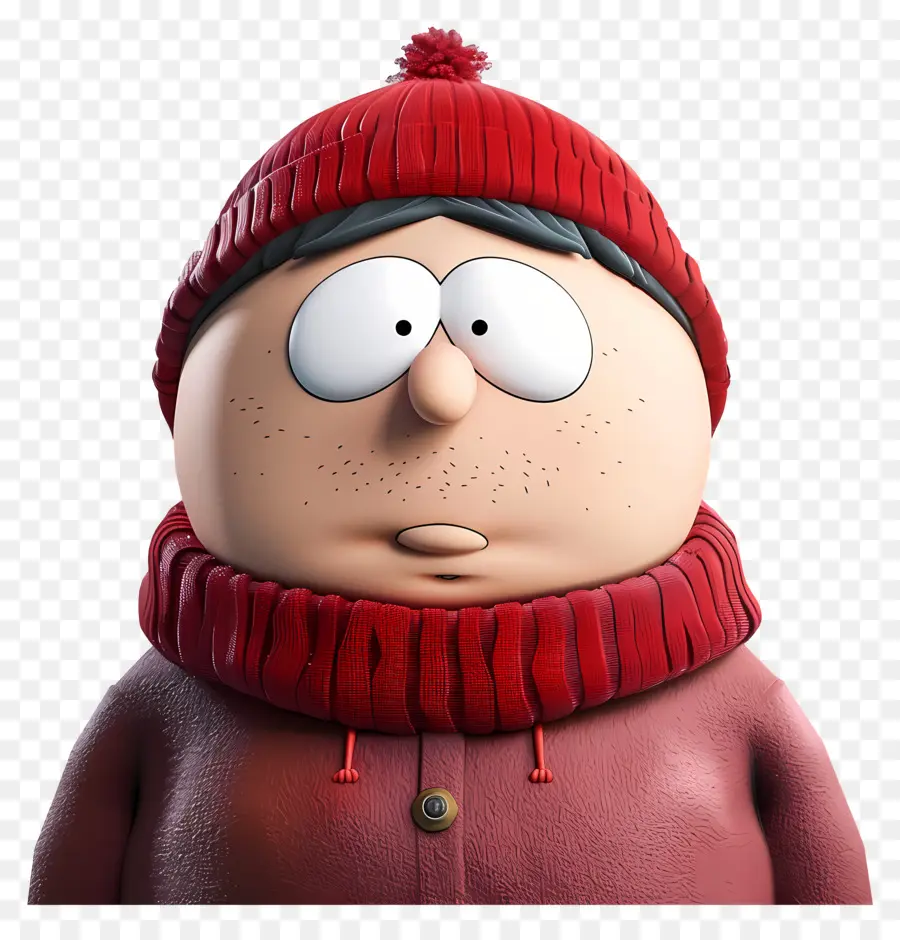 Eric Cartman，Kırmızı şapkalı çizgi Film Karakteri PNG