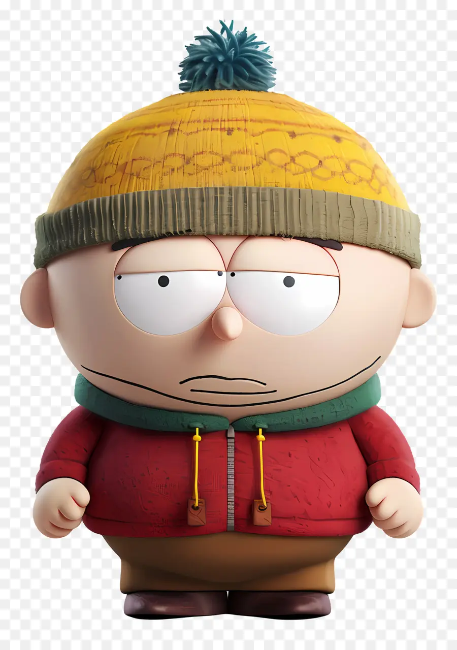 Eric Cartman，Kırmızı şapkalı çizgi Film Karakteri PNG