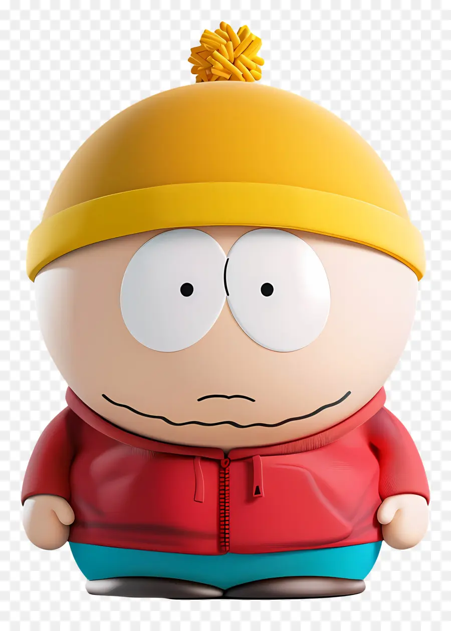 Eric Cartman，Sarı şapkalı çizgi Film Karakteri PNG