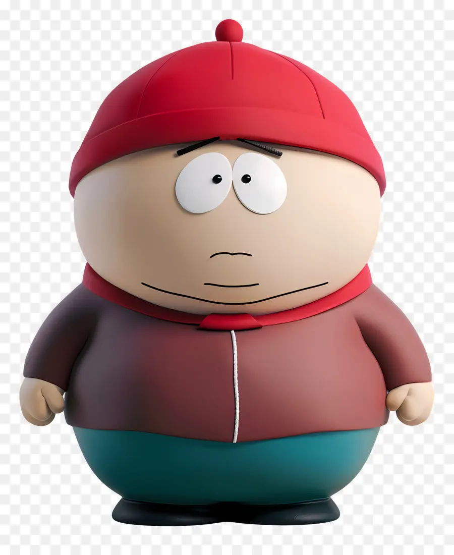 Eric Cartman，Kırmızı şapkalı çizgi Film Karakteri PNG