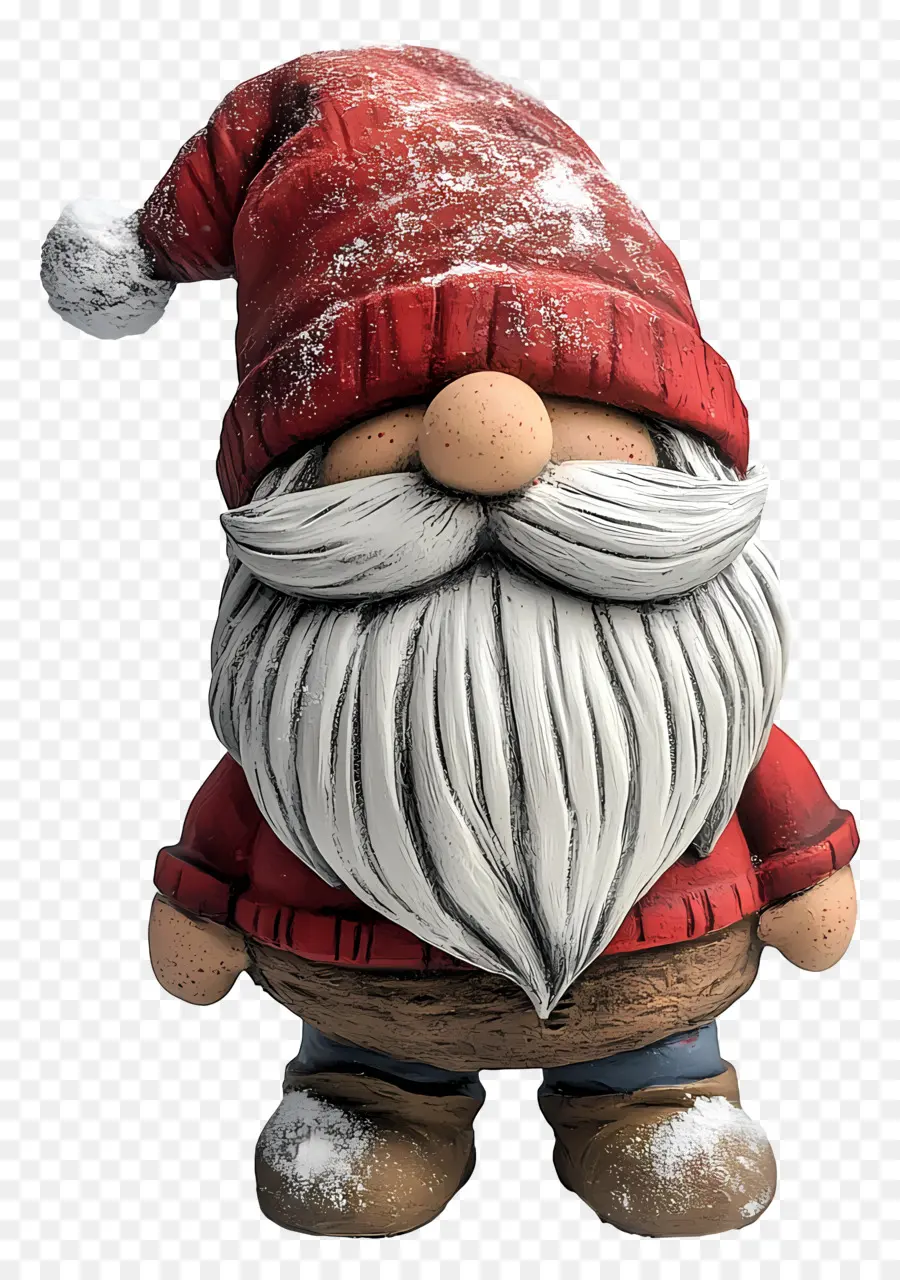 Noel Cücesi，Eşarplı Santa Gnome PNG