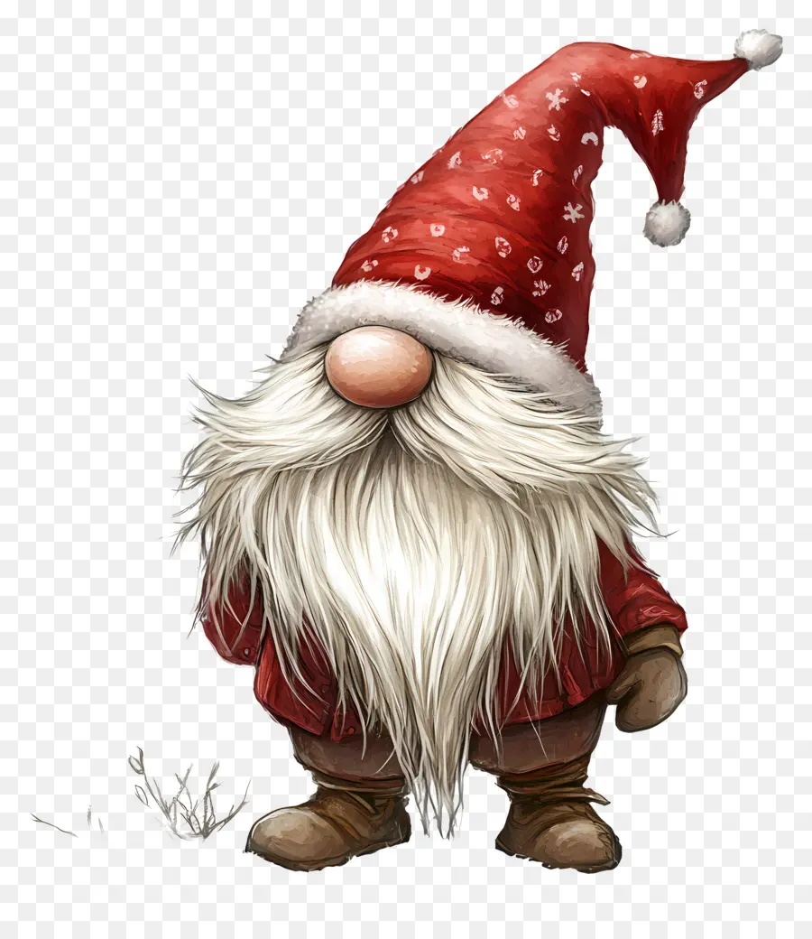 Noel Cücesi，Şapkalı Gnome PNG