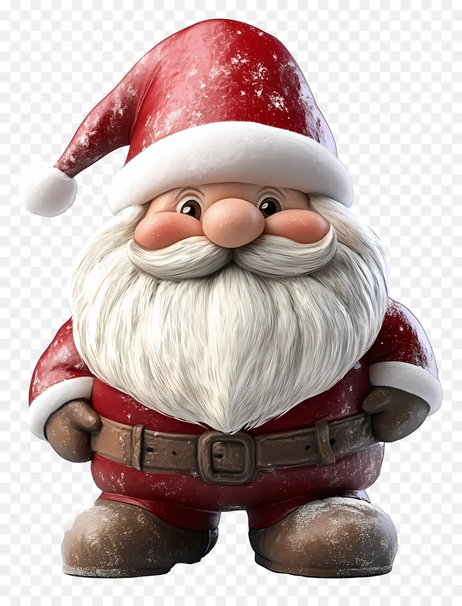 Noel Cücesi，Eşarplı Santa Gnome PNG